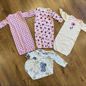3-6 month baby girl sleeping gown - sleepers